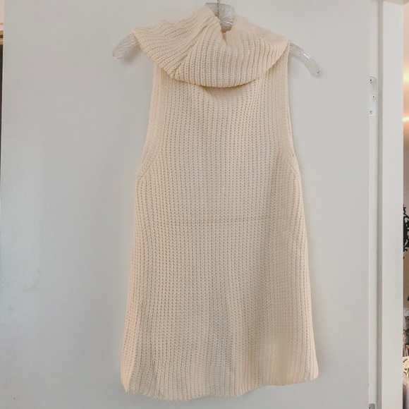 Brand New Never Worn Cream Cowl Neck Sweater - Picture 3 of 4